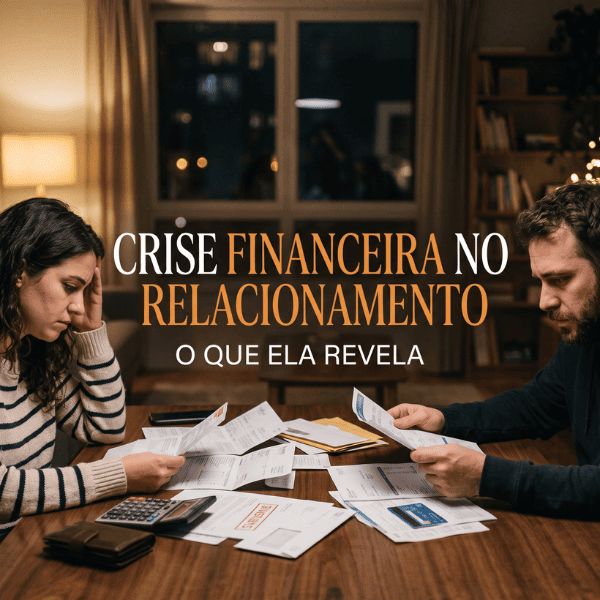 casal olhando para os boletos